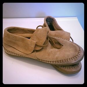 Van's suede moccasins